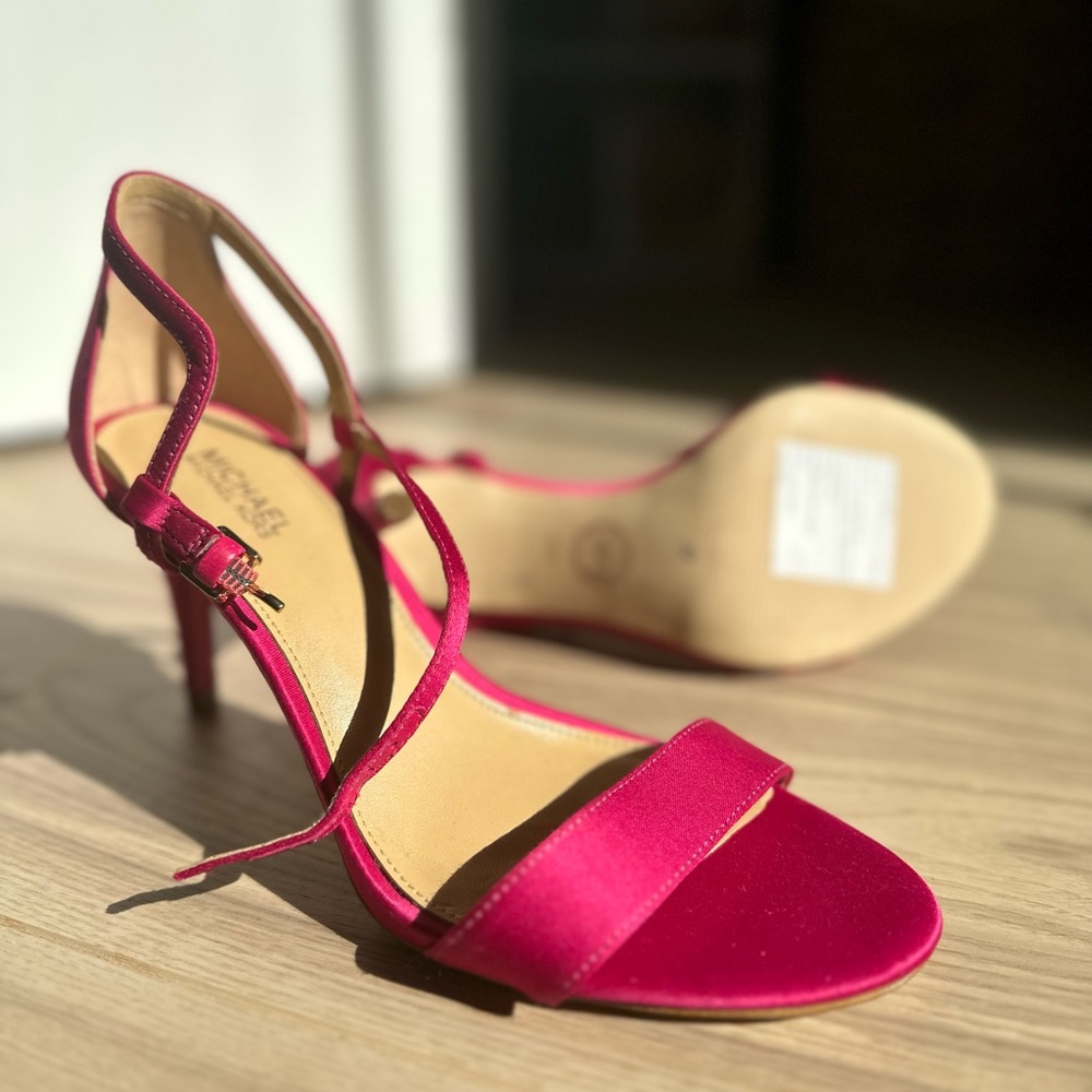 Michael Kors Swede Pink Heels